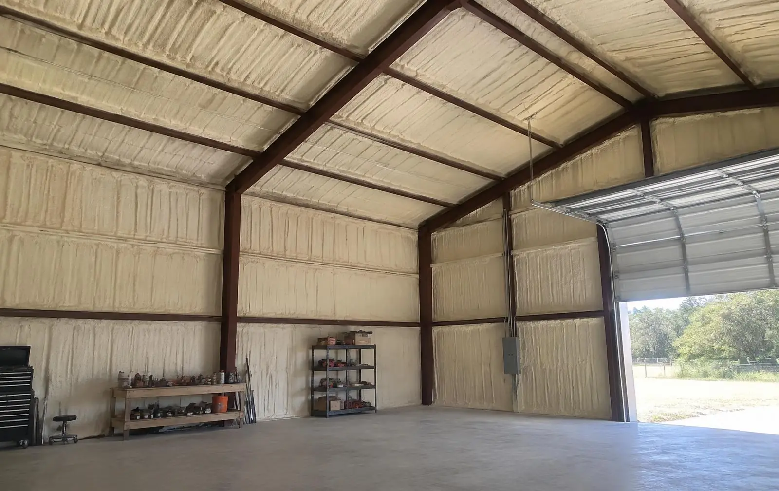 Insulating a Metal Building or Pole Barn in Georgia